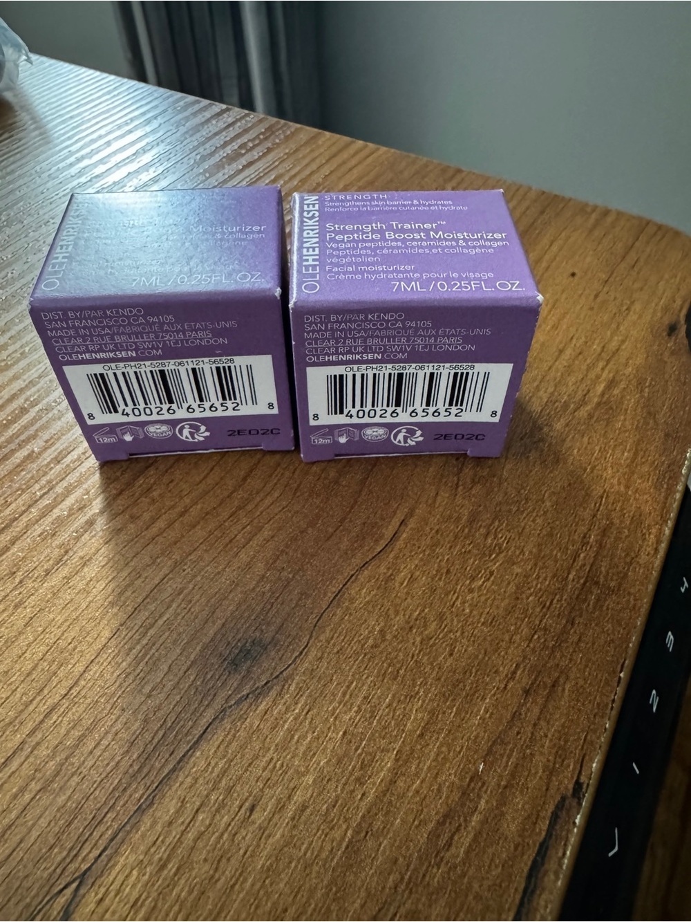 Ole Henriksen Strength Trainer Peptide Boost Moisturizer (2) totaling 14ML, NIB - Picture 4 of 4